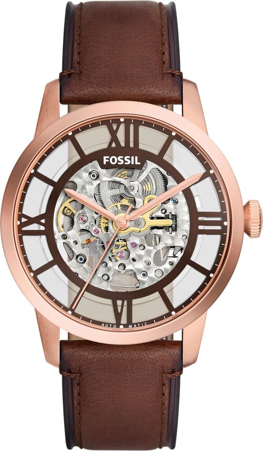 Hodinky Fossil Townsman ME3259 Rose Gold/Brown