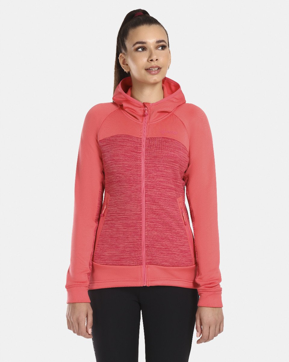 Dámská sportovní mikina kilpi layana-w růžová 36