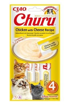 Churu Cat Chicken With Cheese Recipe 4x14g