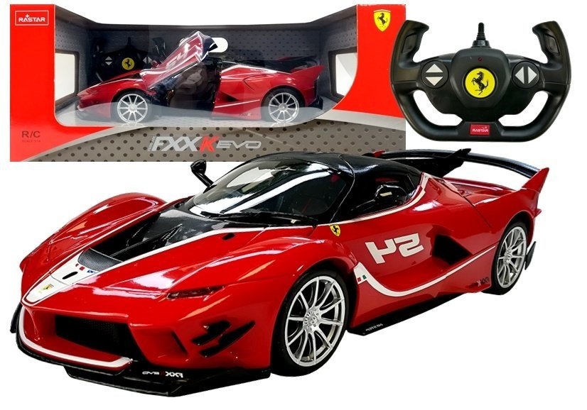 Mamido RASTAR Auto na dálkové ovládání RC Ferrari Rastar 1:14 červené