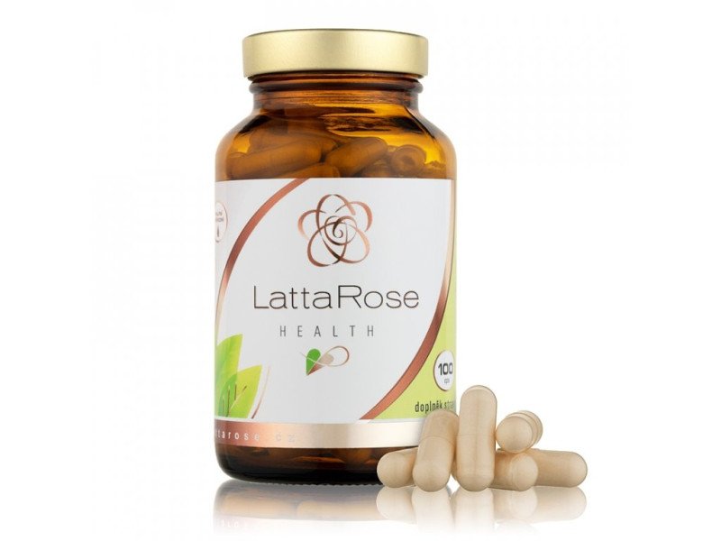 LattaRose Health přírodní doplněk pro podporu imunity 100 cps. - LattaRose