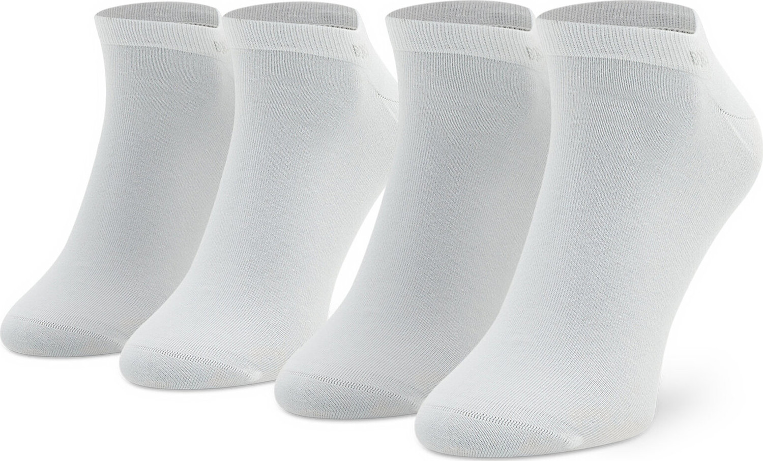 Sada 2 párů pánských nízkých ponožek Boss 2P As Uni Cc 50469849 White 100