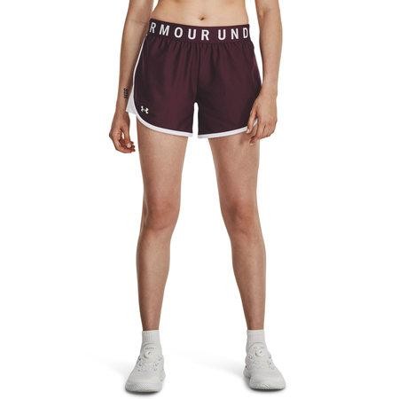 Under Armour Dámské kraťasy Play Up 5in Shorts dark maroon M