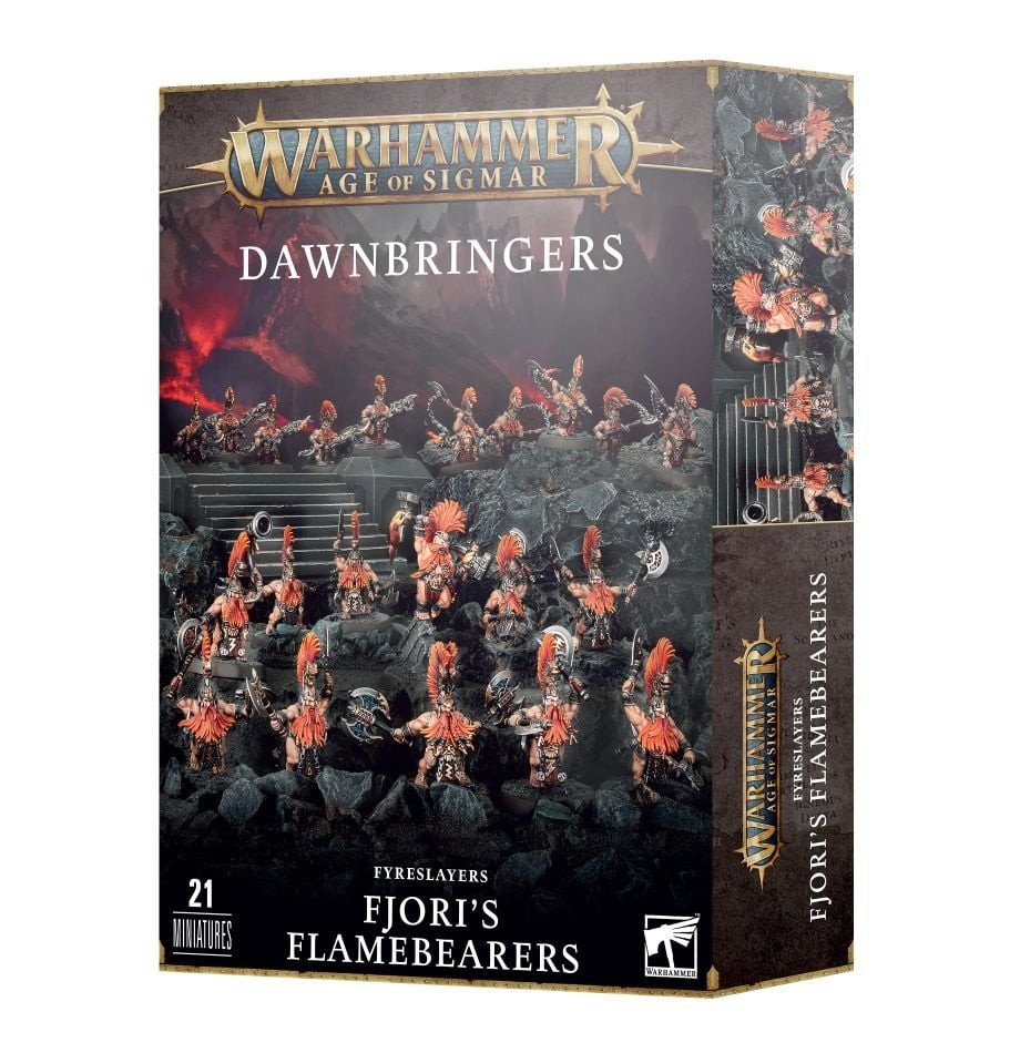 Games Workshop Age of Sigmar: Dawnbringers: Fyreslayers – Fjori's Flamebearers