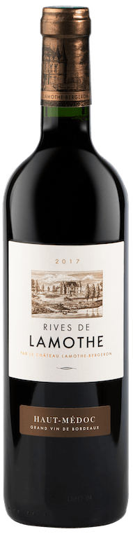 Rives de Lamothe 2017, Chateau Lamothe-Bergeron, Haut-Medoc, Bordeaux