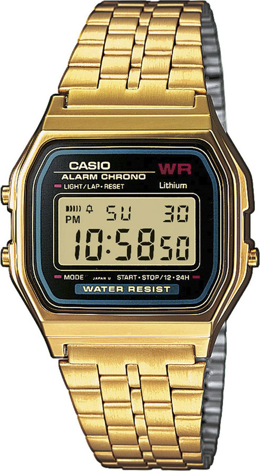 Hodinky Casio A159WGEA-1EF Gold/Gold