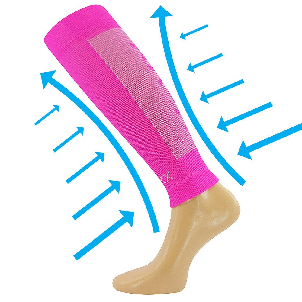 VOXX® kompresní návlek Formig - lýtko neon růžová 1 pár S-M 117963