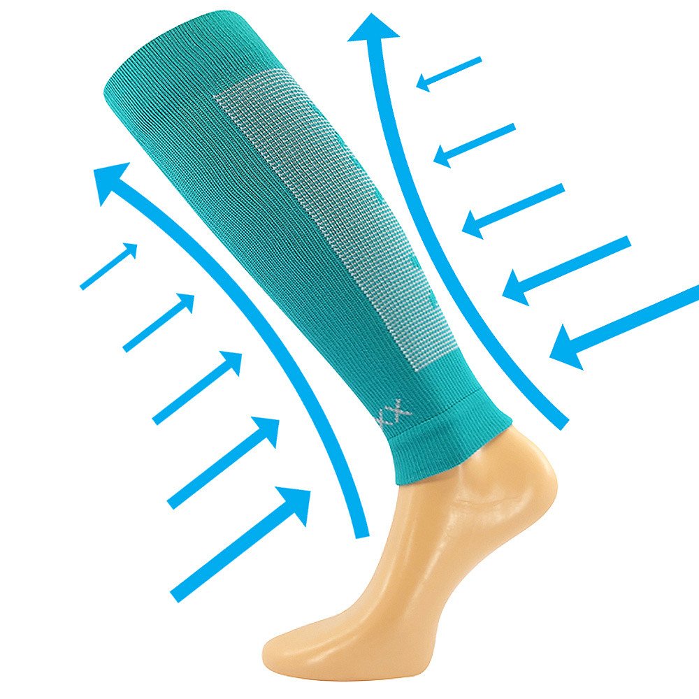 VOXX® kompresní návlek Formig - lýtko tm.tyrkys 1 pár S-M 117964