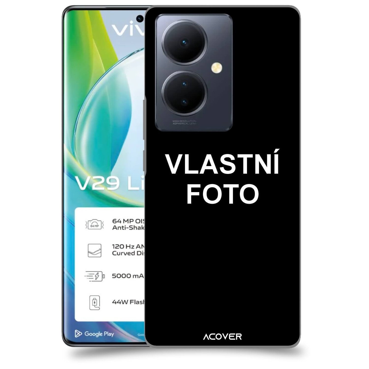 ACOVER kryt na mobil VIVO V29 Lite 5G s vlastní fotkou / motivem