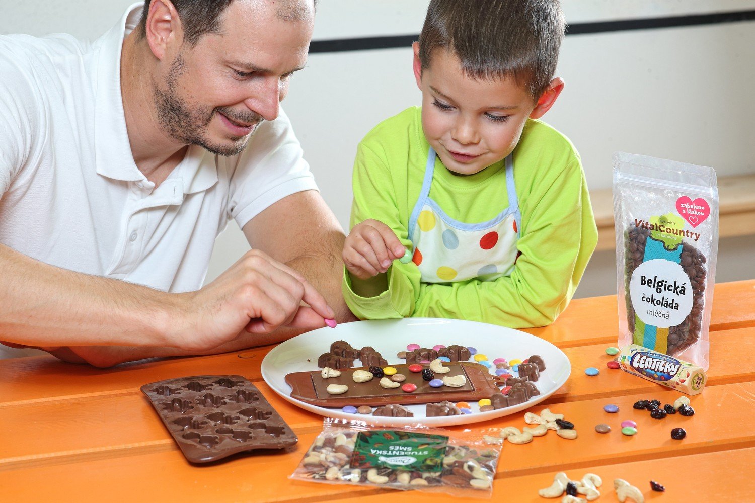 Dětská dárková sada na výrobu čokolády