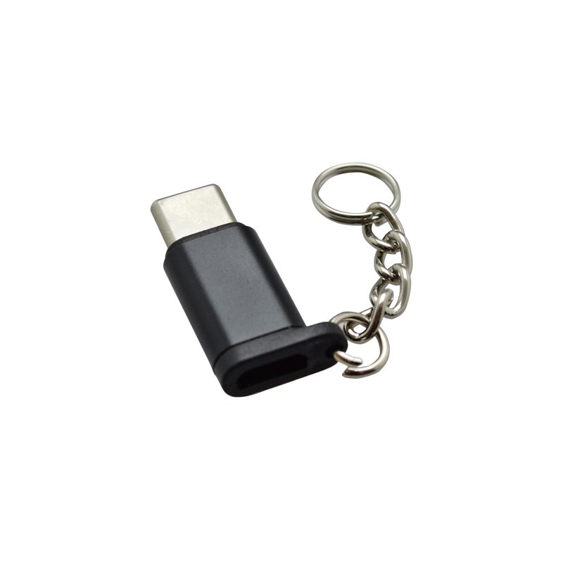 MOBILNET DAD-0081-UNI-TYPEC REDUKCE Z MICRO USB NA USB-C CERNA