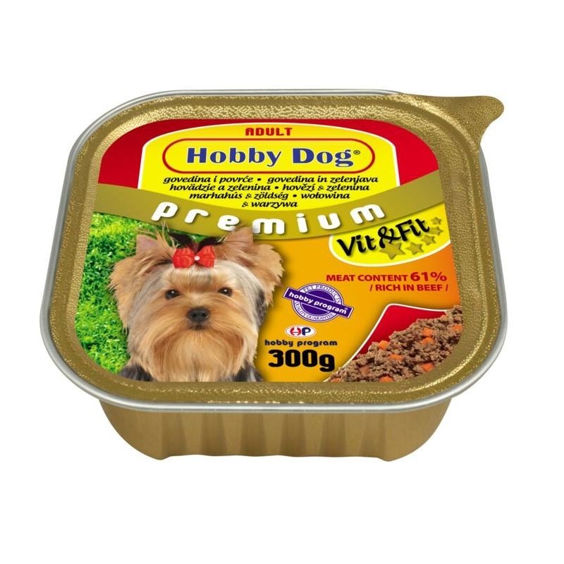 HOBBY DOG HOVÁZÍ SE ZELENINOU 300 G, 63001165