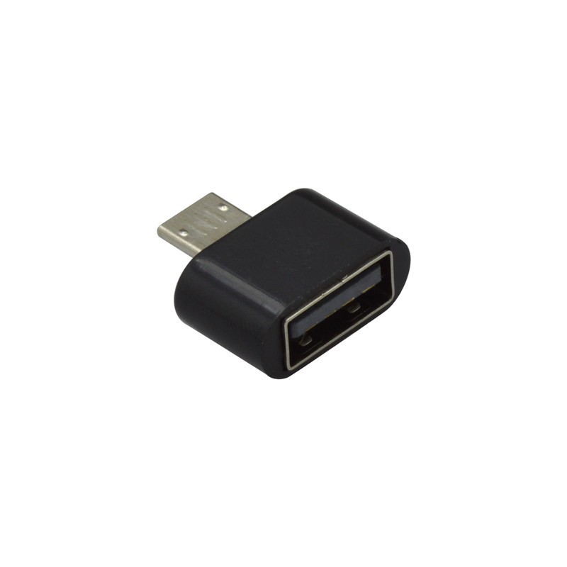 MOBILNET DAD-0079-OTG-MICRO OTG USB CERNÝ ADAPTER S MICROUSB KONEKTOREM