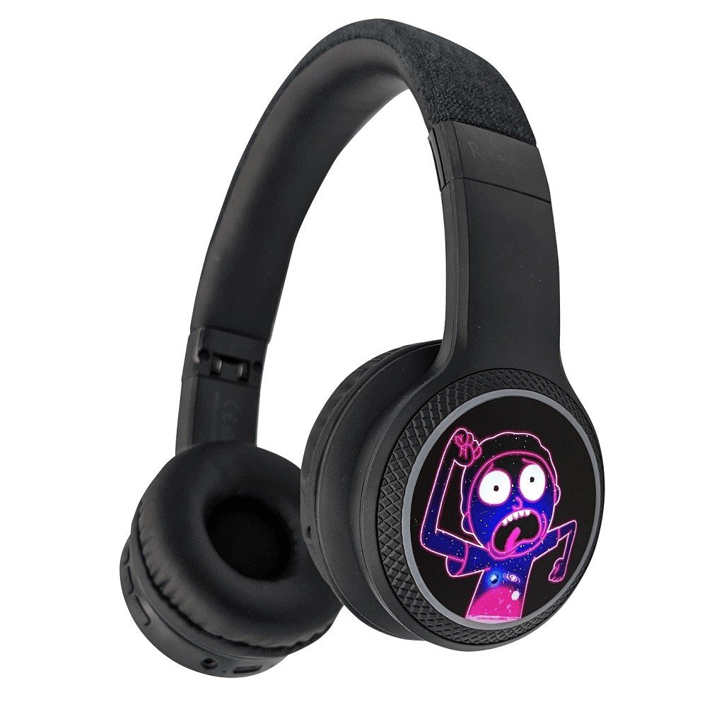 Rick & Morty Bt Light-Up sluchátka přes uši
