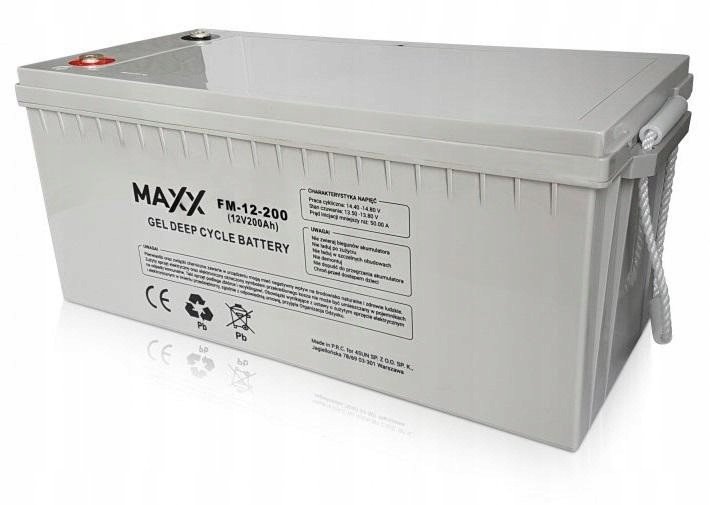 Gelová baterie, Maxx Deep Cycle 12-FM-200 200Ah