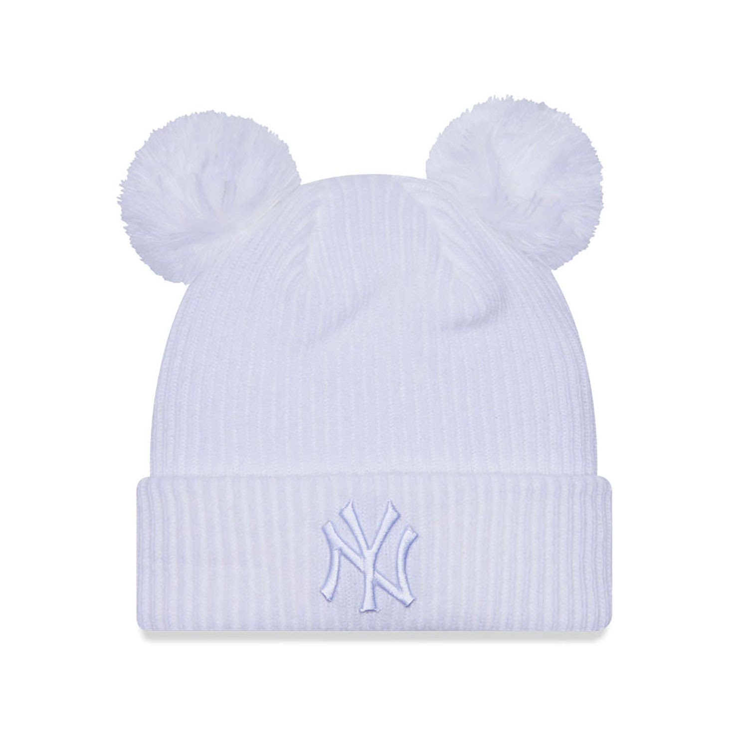 NEW ERA MLB Wmns rib pom beanie NEYYAN Kulich US One Size 60424631