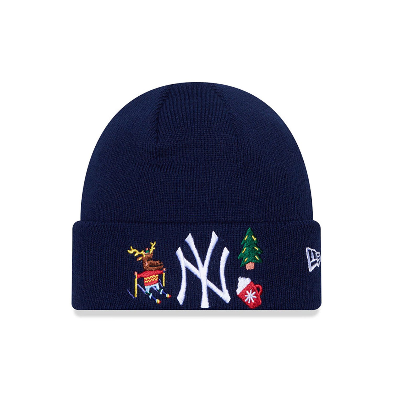 NEW ERA MLB Kids inf festive cuff knit NEYYAN Dětský kulich US INFANT 60424711