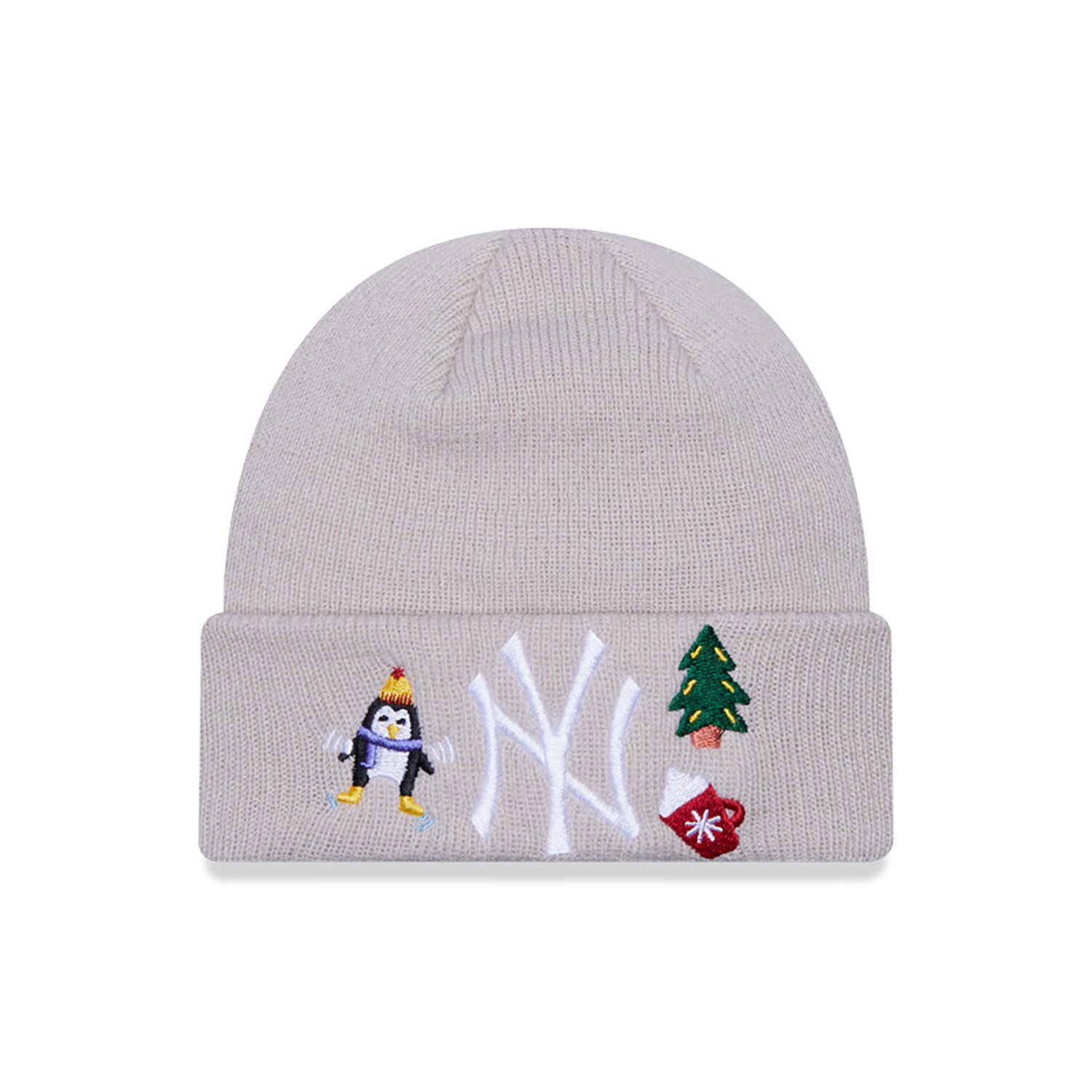 NEW ERA MLB Kids inf festive cuff knit NEYYAN Dětský kulich US INFANT 60424708