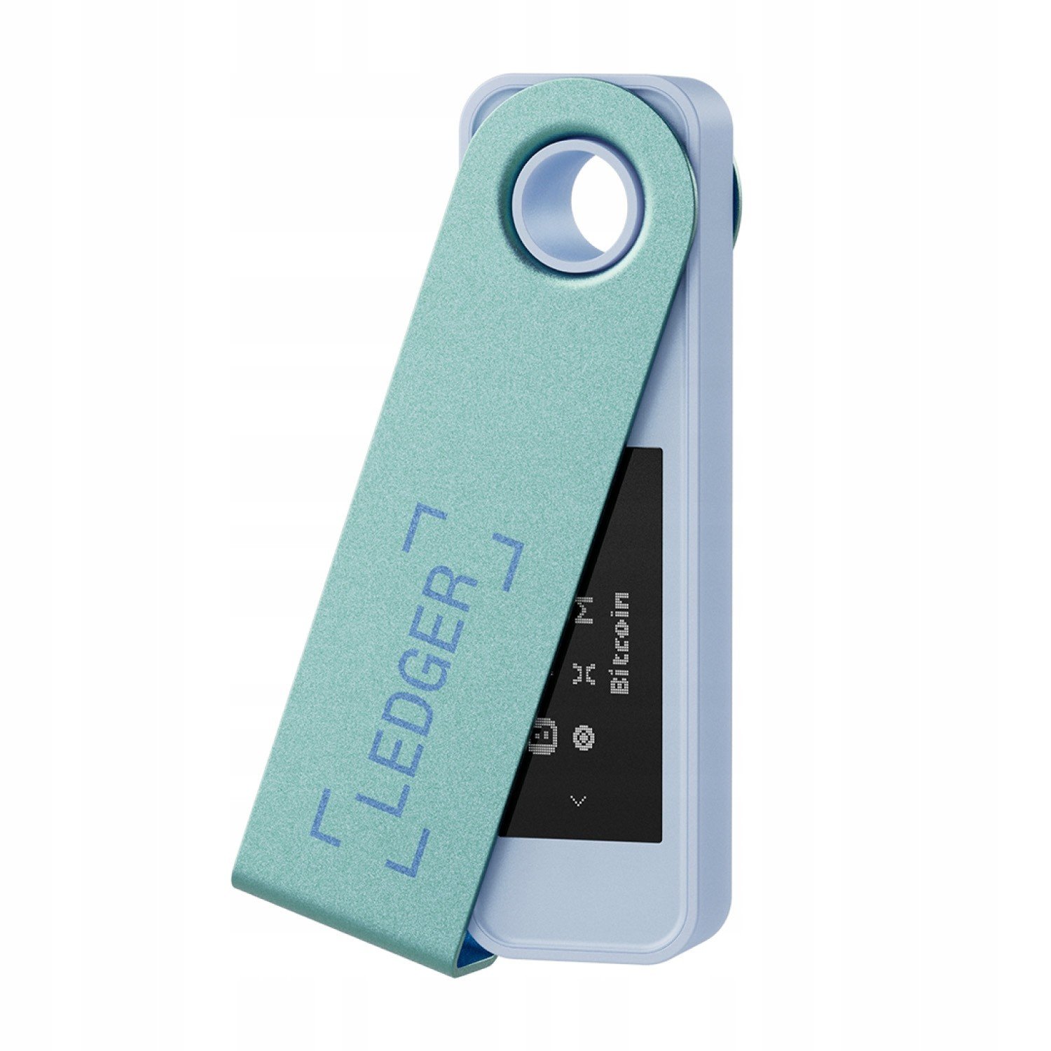 Ledger Nano S Plus Bezpečná peněženka pro kryptoměny Pastelově zelená