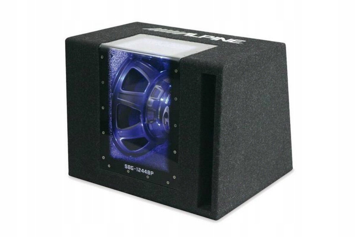 Subwoofer v boxu Alpine SBG-1244BP