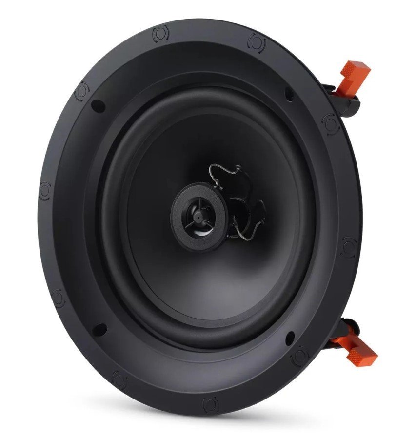Stropní reproduktor Jbl B-8IC bílý kulatý vestavný reproduktor 140 W Rms