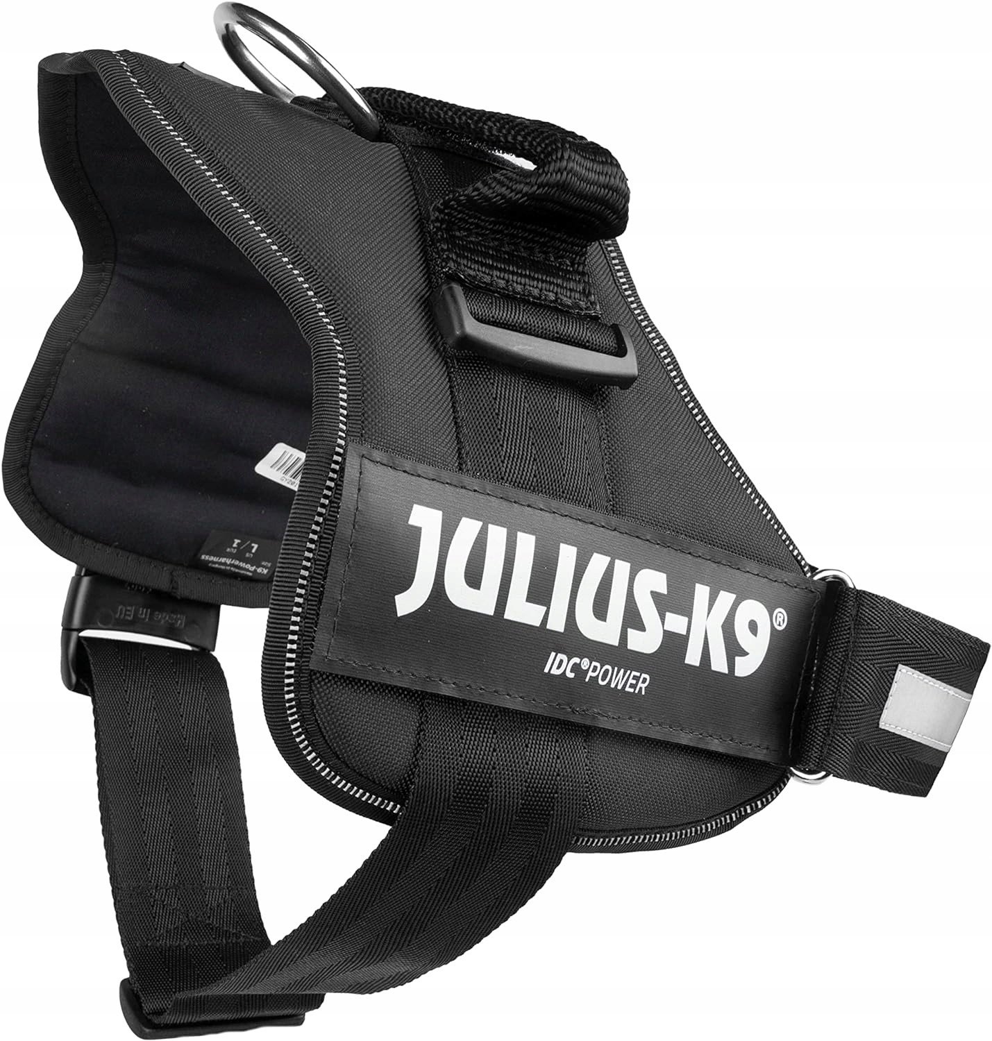 Postroj Silný Postroj Pro Velkého Psa JULIUS-K9 IDC Power Černý Velikost L 1