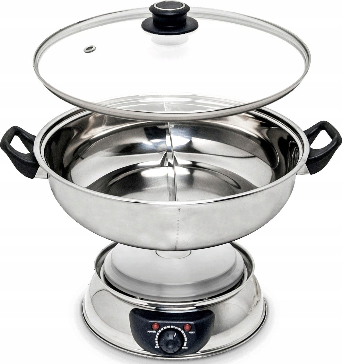 Elek Horký hrnec dělený 4,5L Hot-Pot 30cm Remo