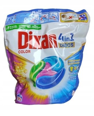 Dixan Disc Color 4v1 kapsle na barvy 35 ks