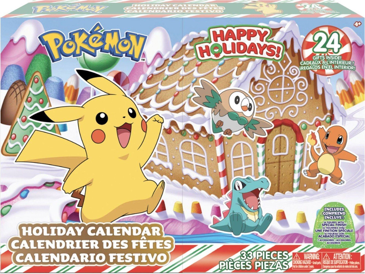 JAZEWARES Pokémon Adventskalender 2023 adventní kalendář