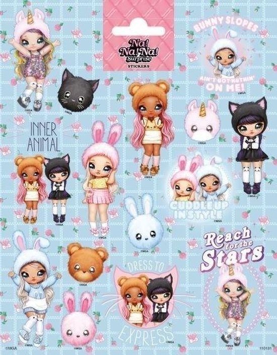 Lowlands international Samolepky - typ L - Na! Na! Na! Suprise - L110131