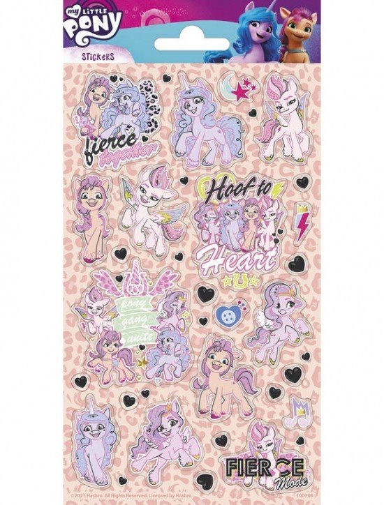 Lowlands international Samolepky - typ C - My Little Pony - C100708