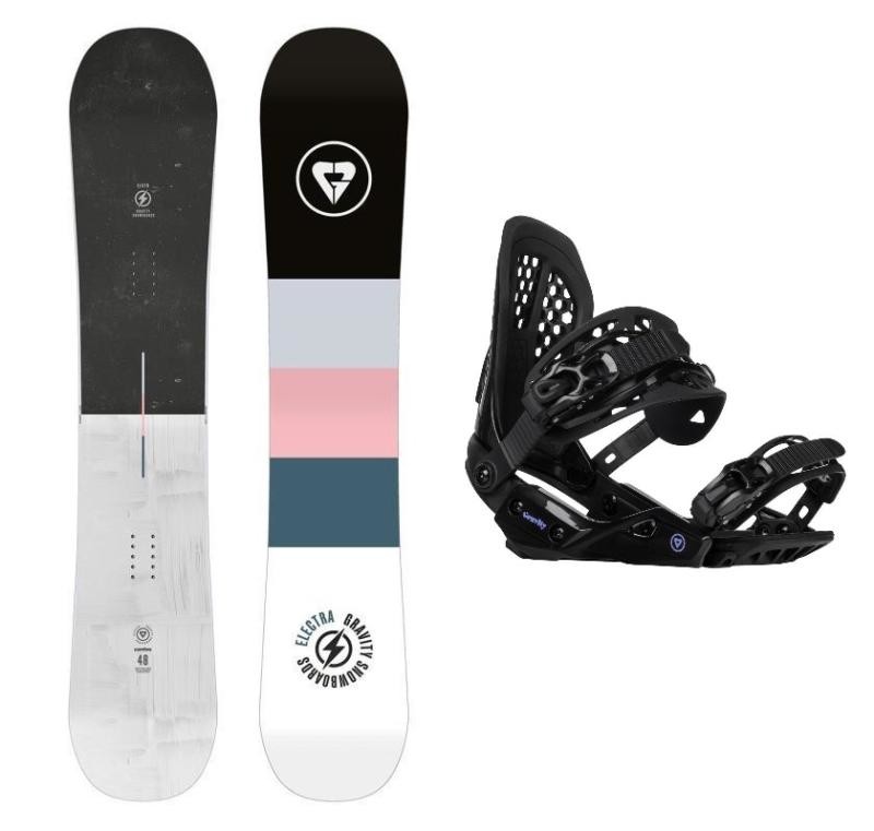 Gravity Electra 23/24 dámský snowboard + Gravity G2 Lady black vázání + sleva 500,- na příslušenství