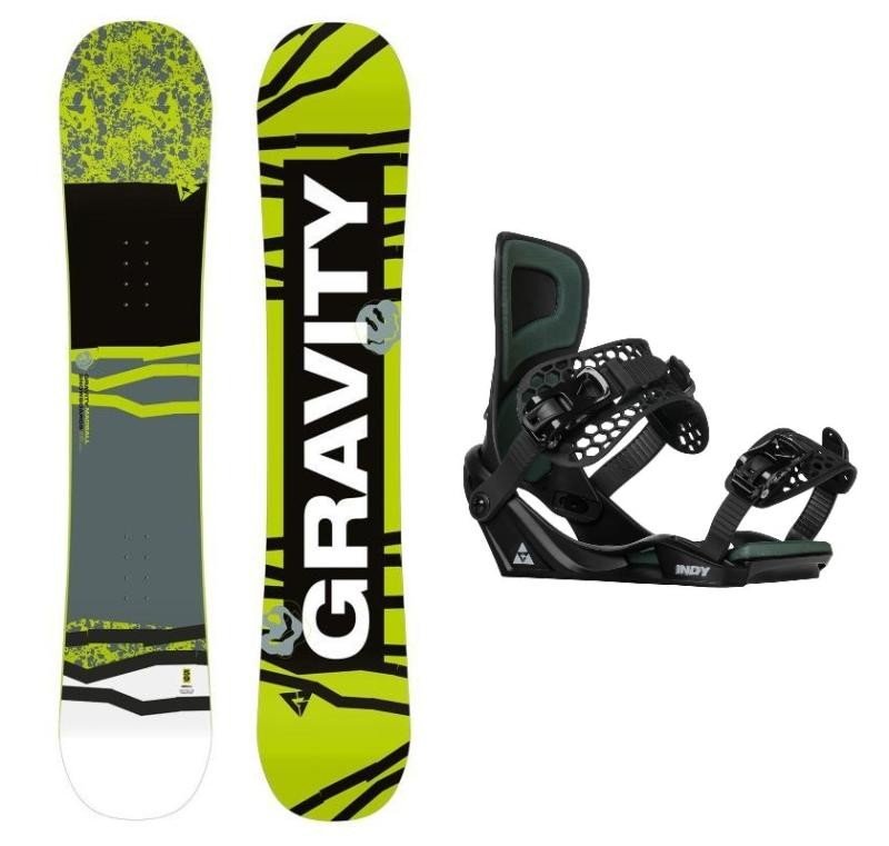 Gravity Madball 23/24 pánský snowboard + Gravity Indy black/moss vázání + sleva 500,- na příslušenství