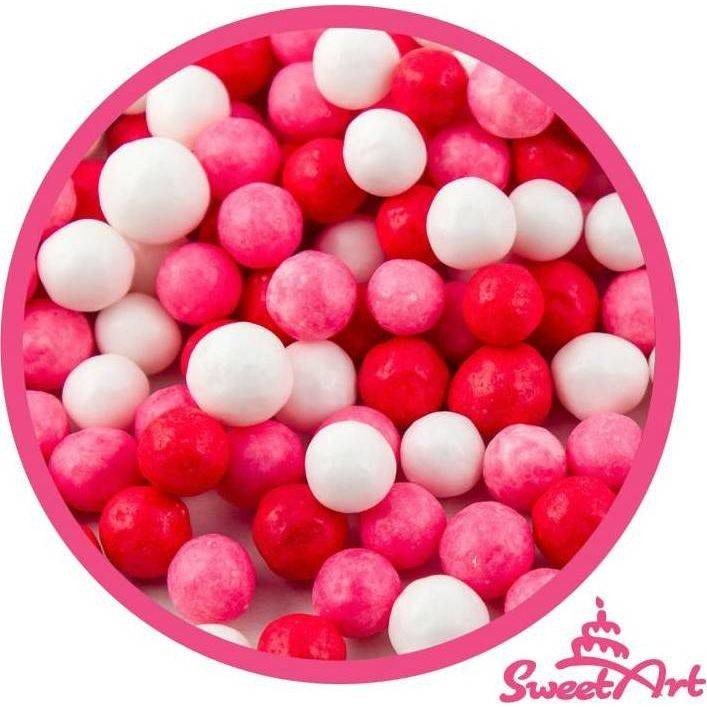 SweetArt cukrové perly Love mix 7 mm (80 g)