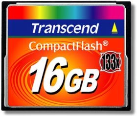 TRANSCEND TS16GCF133  Compact Flash 16GB 133x High speed