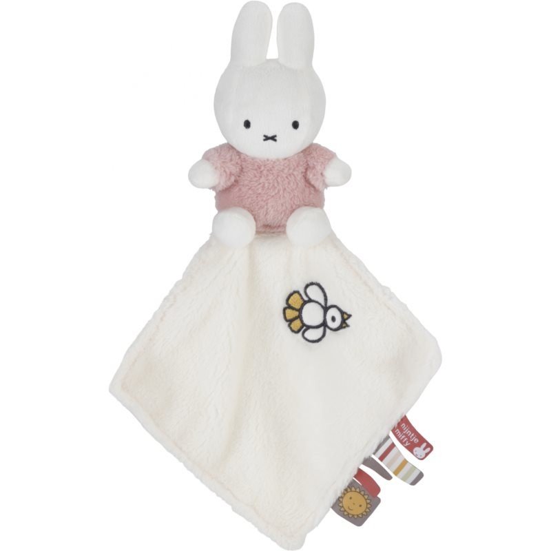 Little Dutch Comforter Miffy Fluffy Pink usínáček 1 ks