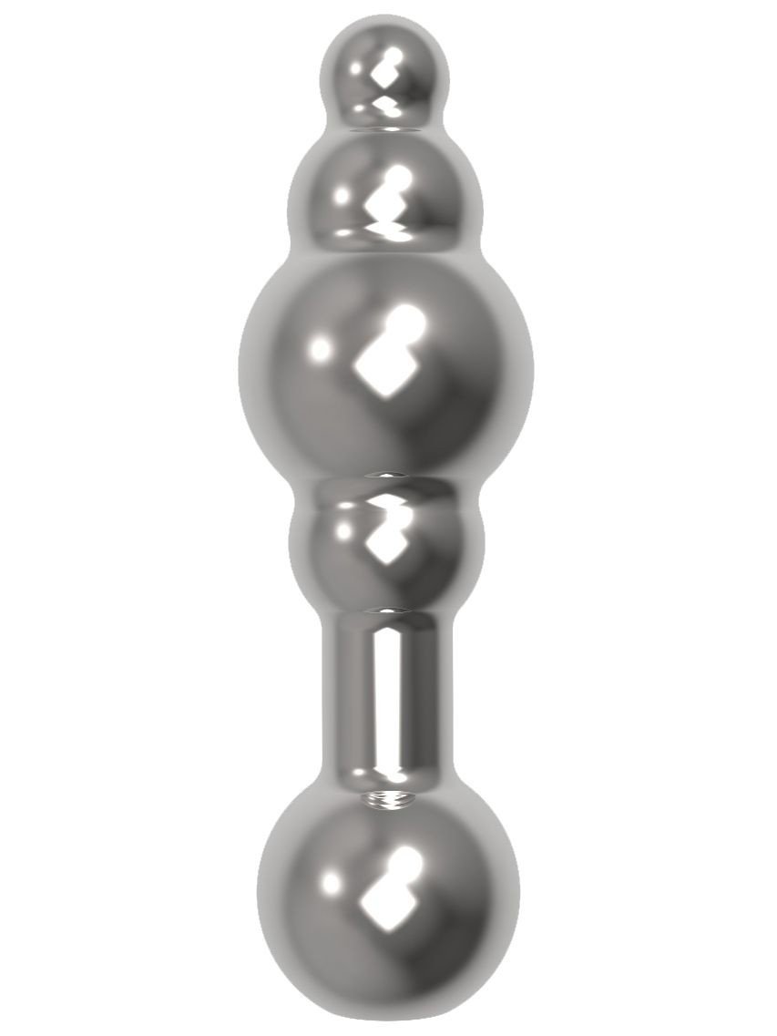 Diogol Vibrační kovový anální kolík Jaz IH - Diogol