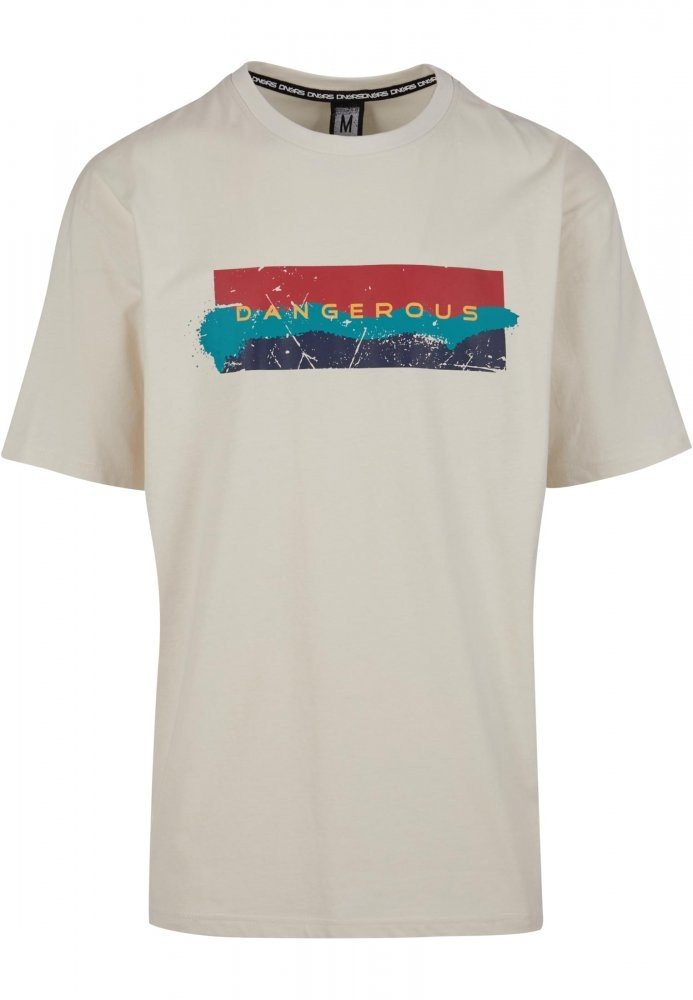 Dangerous DNGRS Tshirt Wallbite - beige 3XL