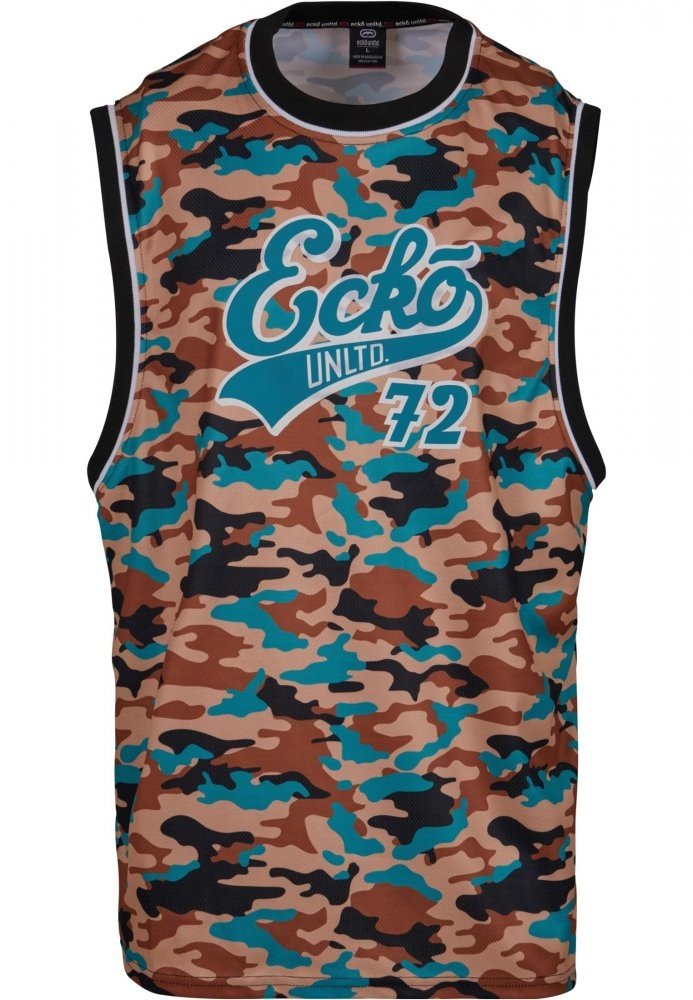 Ecko Unltd. Tanktop BBall - camouflage/black/green L