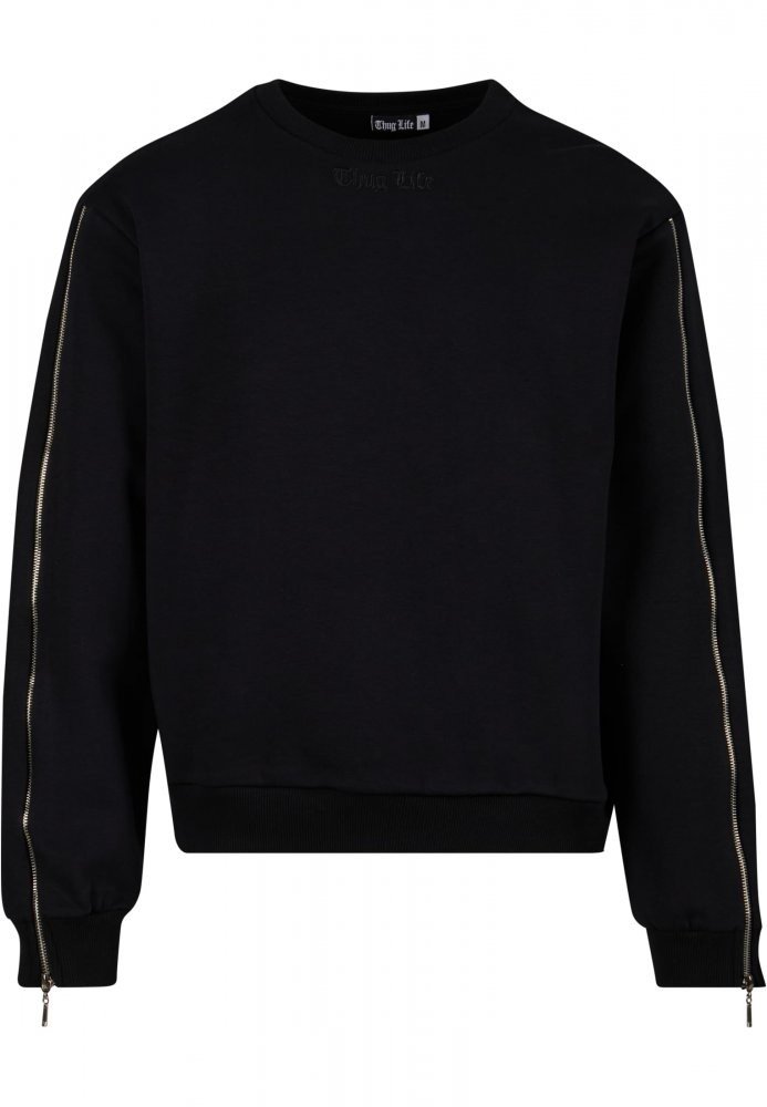 Thug Life Anti Pullover - black L