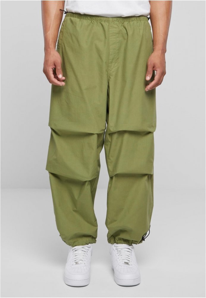 Popline Parachute Pants - newolive L