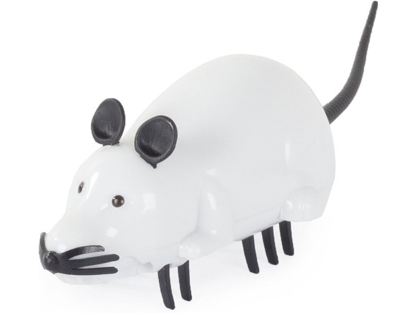 VERK Elektrická vibrační myš pro kočky 10x3,5x3 cm Barva: Bílá