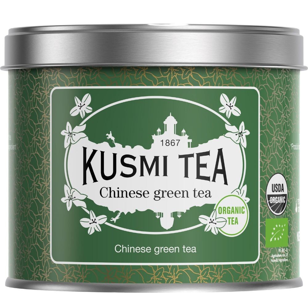 Zelený čaj CHINESE GREEN TEA, 100 g plechovka, Kusmi Tea