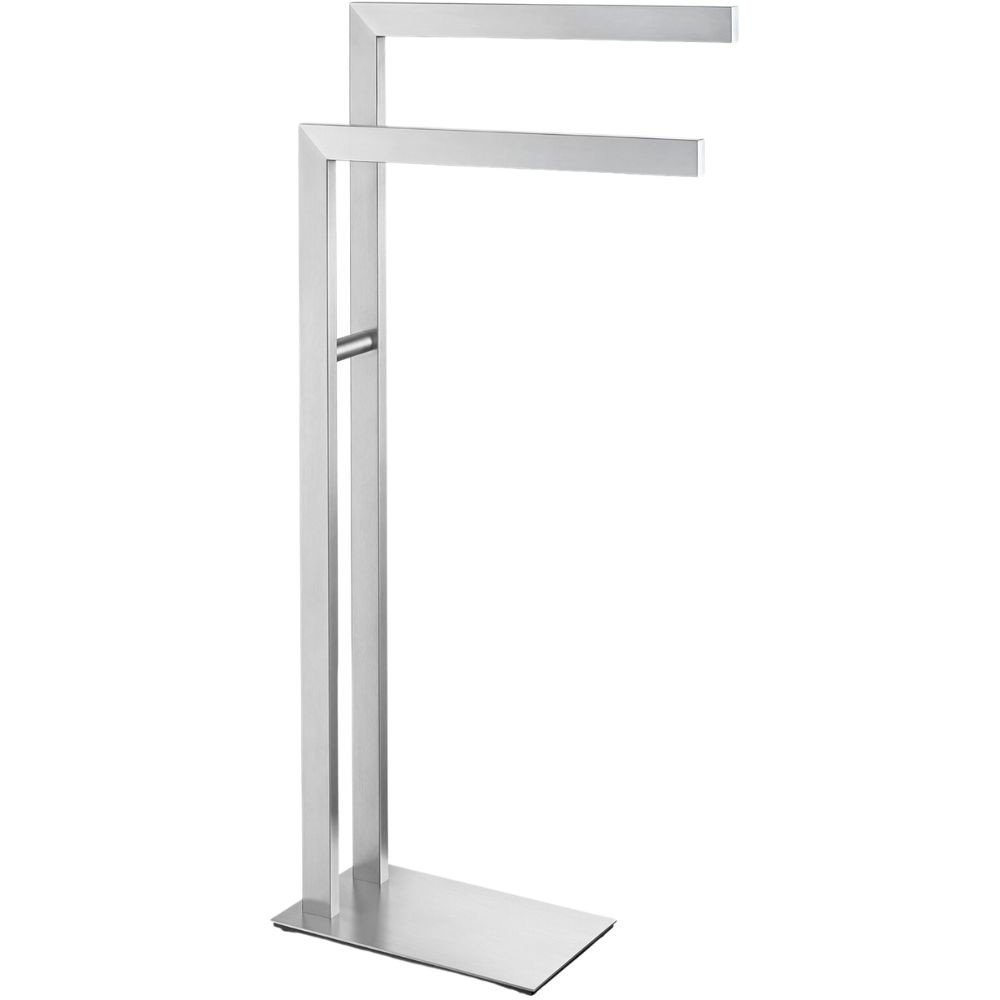 Stojan na ručníky LINEA 80 cm, dvojitý, mat, nerezová ocel, Zack