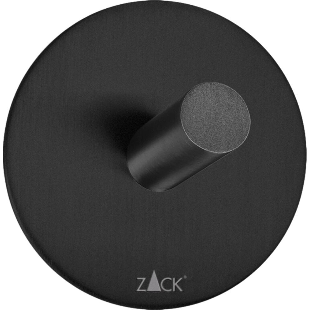 Háček na ručník DUPLO 5,5 cm, černá, nerezová ocel, Zack