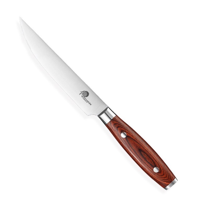 Steakový nůž GERMAN PAKKA WOOD 11 cm, hnědá, Dellinger