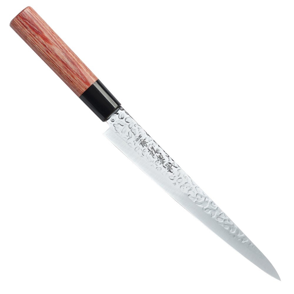 Plátkovací nůž SUJIHIKI KANETSUNE TSUCHIME 21 cm, hnědá, Dellinger
