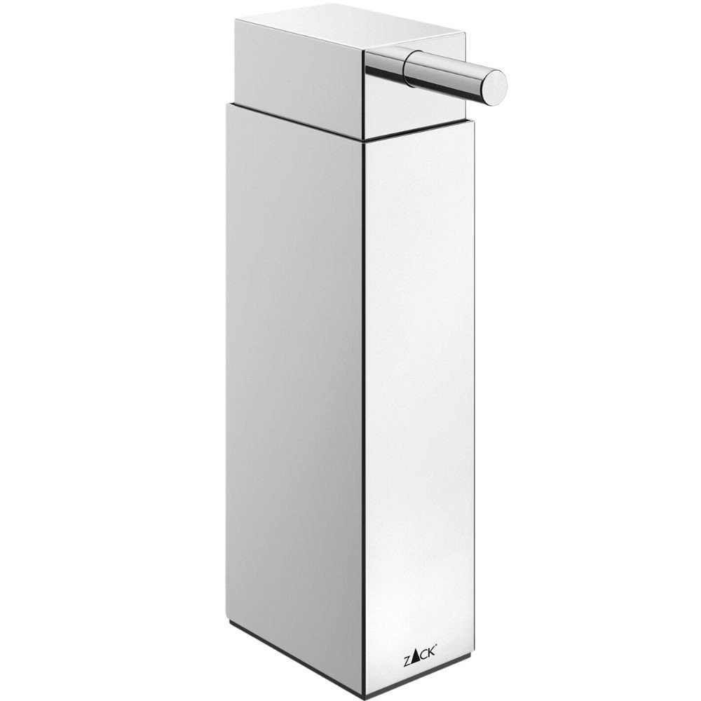 Dávkovač mýdla LINEA 190 ml, stojací, lesk, nerezová ocel, Zack