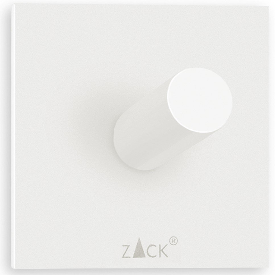 Háček na ručník DUPLO 5 cm, bílá, nerezová ocel, Zack