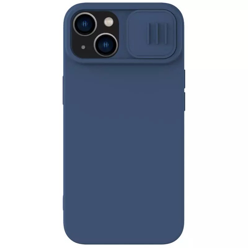 Nillkin CamShield Silky Silicone Case pro Iphone 15 Plus navy